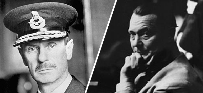 Air Chief Marshal Hugh Dowding led RAF Fighter Command against the bombastic Hermann Goering and the Luftwaffe in the 1940 Battle of Britain.