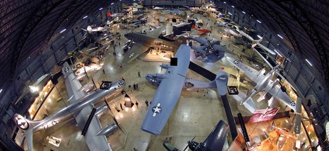 DAYTON, Ohio -- Air Power Gallery at the National Museum of the United States Air Force. (U.S. Air Force photo)