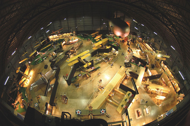 DAYTON, Ohio -- Early Years Gallery at the National Museum of the United States Air Force. (U.S. Air Force photo)