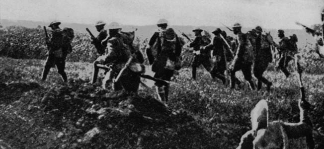 In their first major battles of World War I, American Expeditionary Force troops helped blunt multiple offensives launched by the German Army in the spring of 1918.