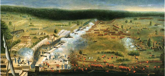 Pride and discipline went up against Andrew Jackson and the American frontiersmen in the Battle of New Orleans.
