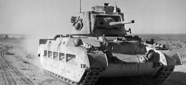 Armored fighting vehicles gain prominence in World War II’s fight for North Africa.