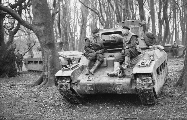 A British Matilda II during an exercise in 1940. The majority of the British tanks at Arras were machine-gun armed Matilda Is rather than the more powerful Matilda II.