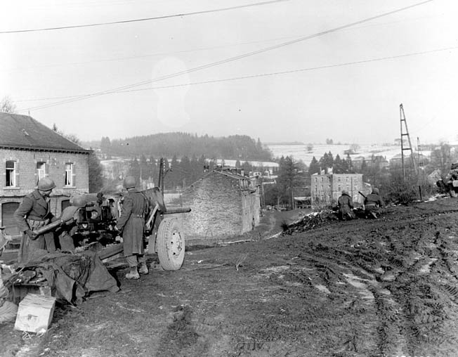 During the Battle of the Bulge, The 7th Armored Division was forced out of St. Vith in December of 1944. A month later the tankers wanted it back.