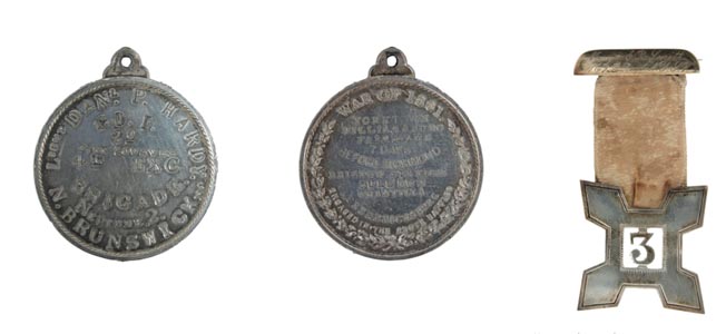 Personal identification badges were worn by soldiers in the Civil War to avoid the dreaded 'nameless grave.'