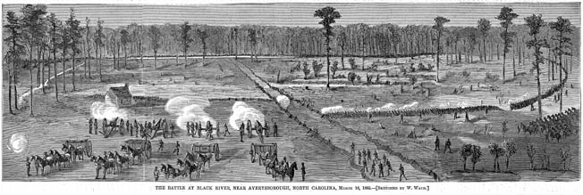 At Averasboro, North Carolina, Lt. Gen. William Hardee’s Confederates held up the Union advance for two days, buying time for General Joseph E. Johnston to gather his forces at Bentonville.