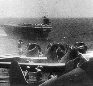 “If I do not come back—well, you and the little girls can know that this squadron struck for the highest objective in naval warfare—To Sink the Enemy.’” So wrote Commander John C. Waldron to his wife mere hours before climbing into his torpedo plane to lead the Hornet’s Torpedo Squadron Eight into battle with the Japanese.