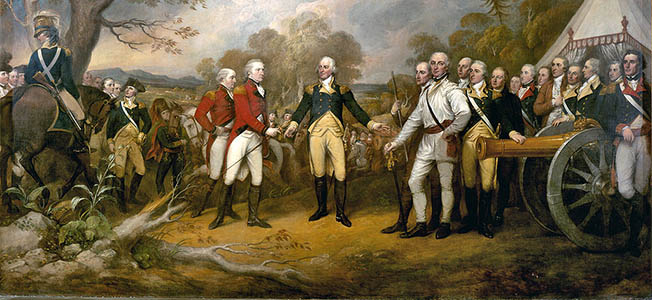 Some view the Battle of Saratoga as a climax of the American campaign, giving a decisive victory over the British in the American Revolutionary War.