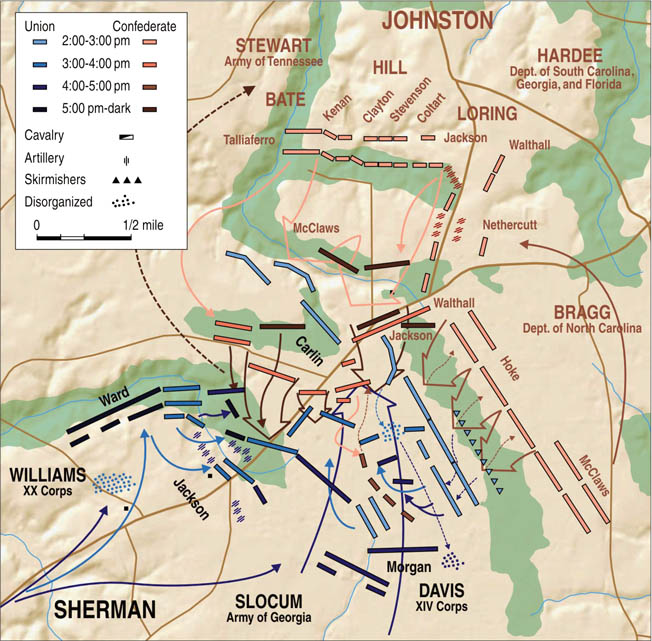 A gang of Maj. Gen. William Tecumseh Sherman’s notorious “bummers” forage for supplies during their march across Georgia from Atlanta to the sea. Southern civilians considered them the worst sort of thieves.