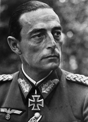 German General Martin Unrein commanded Panzer Division von Clausewitz, a ragtag collection of disparate German units. 