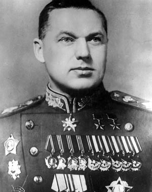 Lieutenant General M. P. Kirponos, commander of the Southwestern Front.