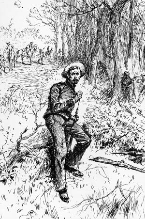 A Confederate artillerist from the Richmond Howitzers fought as infantry at Sayler’s Creek after escaping from Petersburg.