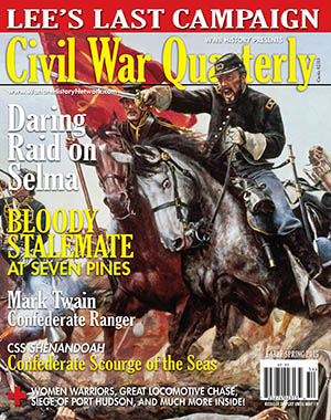 The Early Spring 2015 edition of Civil War Quarterly