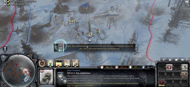 Company of Heroes 2 players recently got a treat in the form of a December update that adds in some oft-requested features.
