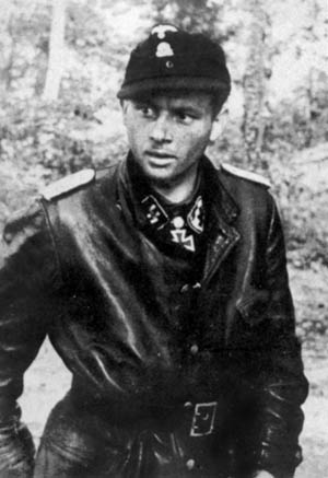 Michael Wittmann, photographed a week after the battle.