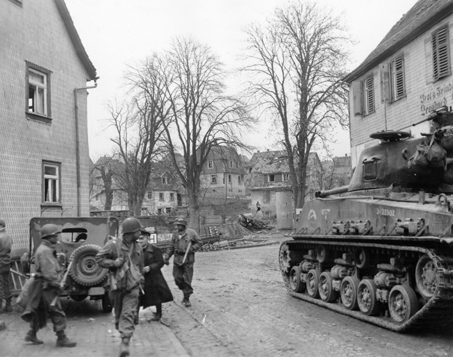 A Sergeant in the 12th Armored Division