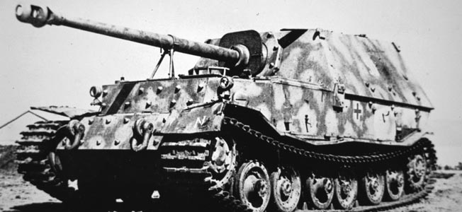The Ferdinand’s designers, with Hitler’s apparent blessing, intended the assault gun to serve as a heavy-tank destroyer capable of using its gun to hit Soviet tanks at safe ranges, and well-armored enough to absorb the heaviest counterfire.