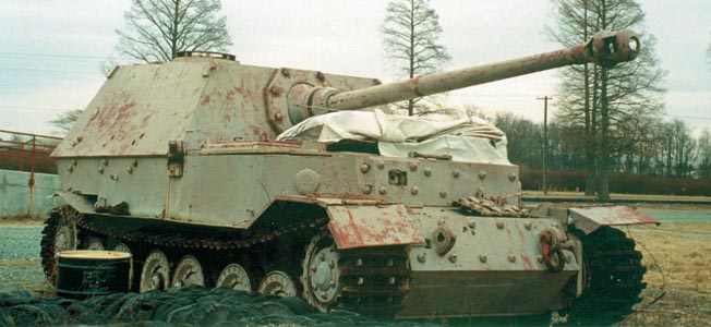 Without personnel carriers, the infantry fell behind the slow but heavily armored Ferdinands. Yet, as the Ferdinands and their crews advanced their difficulties increased. Some machines broke down crossing the scarred and rugged terrain; others, separated from the German infantry and without secondary weapons, became easy prey for Soviet infantry.
