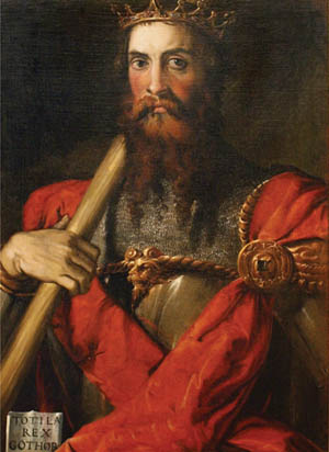 Ostrogoth King.
