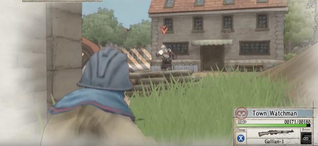 In Valkyria Duel, cel-shaded graphics deliver an anime spin on a World War II scenario.