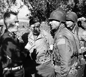 Gen. Allen during Operation Torch.