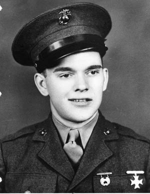 Marine Pfc. Leonard Mason, a native of Kentucky, was a recipient of the Medal of Honor for bravery under fire during the campaign to liberate Guam. 