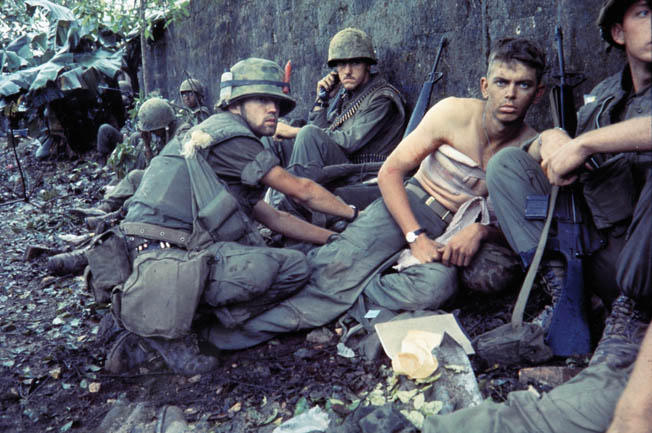 Soldiers in Vietnam. 