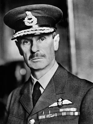 Hugh Dowding, beleaguered commander-in-chief of Fighter Command.