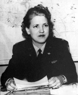 American Jacqueline Cochran blazed a trail in aviation and contributed to the Allied war effort.