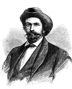 An idealized sketch of John Hunt Morgan.