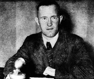 Joyce was known as Lord Haw-Haw when broad- casting from Nazi Germany.