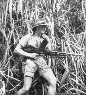 Pat Robinson, a war correspondent for the International News Service, wrote: “Although the Japs had received a severe setback at Milne Bay, this did not deter them from going ahead with their plans for a push down the Kokoda Trail. If they could not reach Port Moresby by sea, they would go over the mountains."