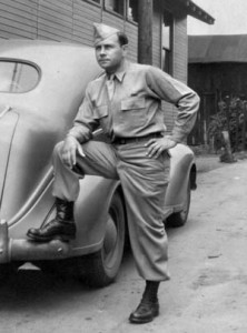 Charlie Lefchik in 1943.