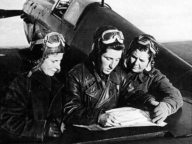 Red Air Force female pilot Lilya Litvak became a fighter ace and a Hero of the Soviet Union fighting the Germans.