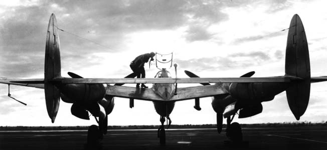 The two engines of the Lockheed P-38 Lightning also reflected the fact that the U.S. military was keen on “heavy” aircraft, those with armor that would protect the pilot and other equipment that would make them effective in combat. 