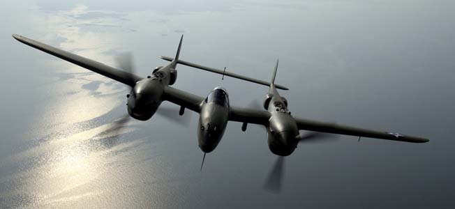 The most astonishing looking common aircraft of World War II was arguably the twin-tailed Lockheed P-38 Lightning.