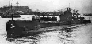 The submarine HMS Torbay.