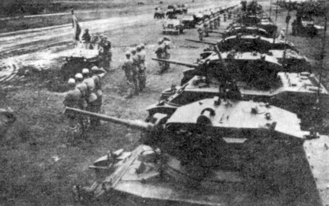 With their backs to the wall, Chinese Nationalists prepared a last-ditch defense of the strategic island of Kinsmen.