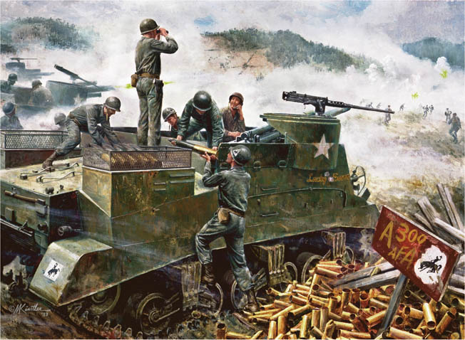The massive Chinese offensive in 1951 aimed to destroy the U.S. Eight Army and drive it from the Korean Peninsula.
