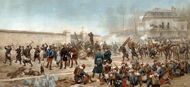 French honor dictated that the nation continue fighting as long as the city of Paris held out against Prussian invaders. A pitiless siege ensued.