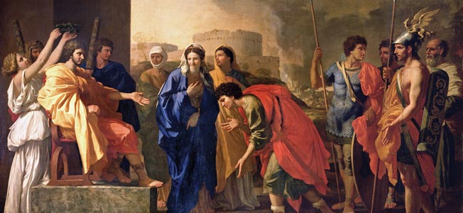 BAL56555 Credit: The Continence of Scipio, 1640 (oil on canvas) by Nicolas Poussin (1594-1665) Pushkin Museum, Moscow, Russia/ The Bridgeman Art Library Nationality / copyright status: French / out of copyright