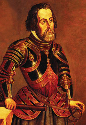 Castaway priest-turned-slave Geronimo Aguilar helped Hernándo Cortés and his conquistadors defeat the Aztecs in Mexico.