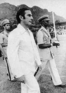 Leftist prime minister Albert Rene's swift coup d'etat imposed one-party rule in the Seychelles.