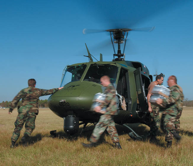 The UH-1 became an icon of the Vietnam War, ferrying troops to and from the Battlefield.