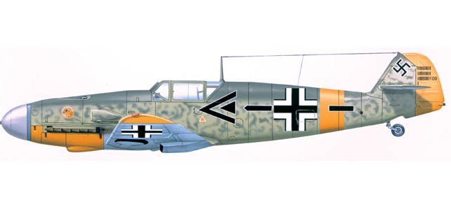 When Germany invaded the Soviet Union during Operation Barbarossa, the Luftwaffe led the way with approximately 440 Me-109 types.