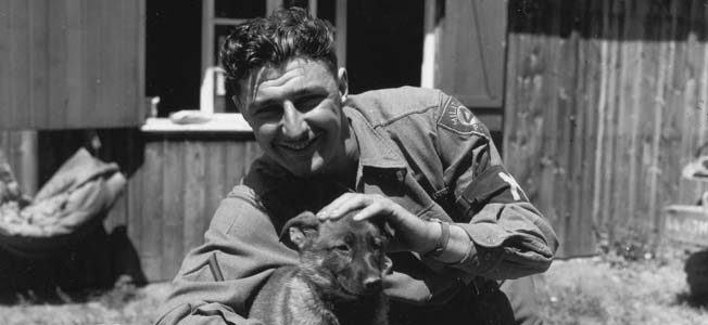 To many in the military, dogs became welcome companions. Inside, you'll find World War 2-era pictures of the pets who were promoted to mascots.
