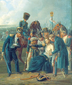 Their backs to Moscow, the Russians fought Napoleon Bonaparte with exceptional tenacity at the Battle of Borodino. 