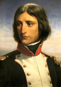 A young Napoleon Bonaparte in 1792.