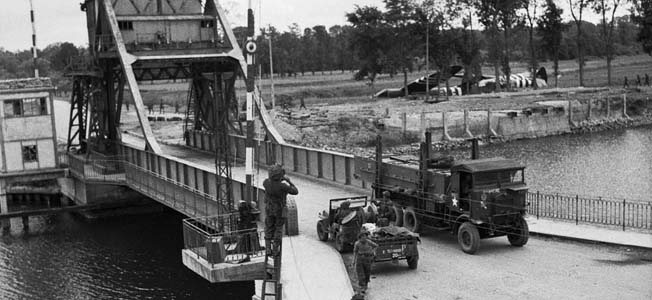 'Operation Deadstick' entailed an audacious British glider assault to capture two Normandy bridges, one of which was Pegasus Bridge.