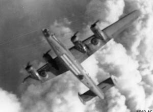 In 1943 during Operation Tidal Wave, American bombers attacked Romanian oil fields, which were vital to the Nazi war machine.